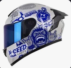X-ONE X-500 RS Cluster Blanco y Azul